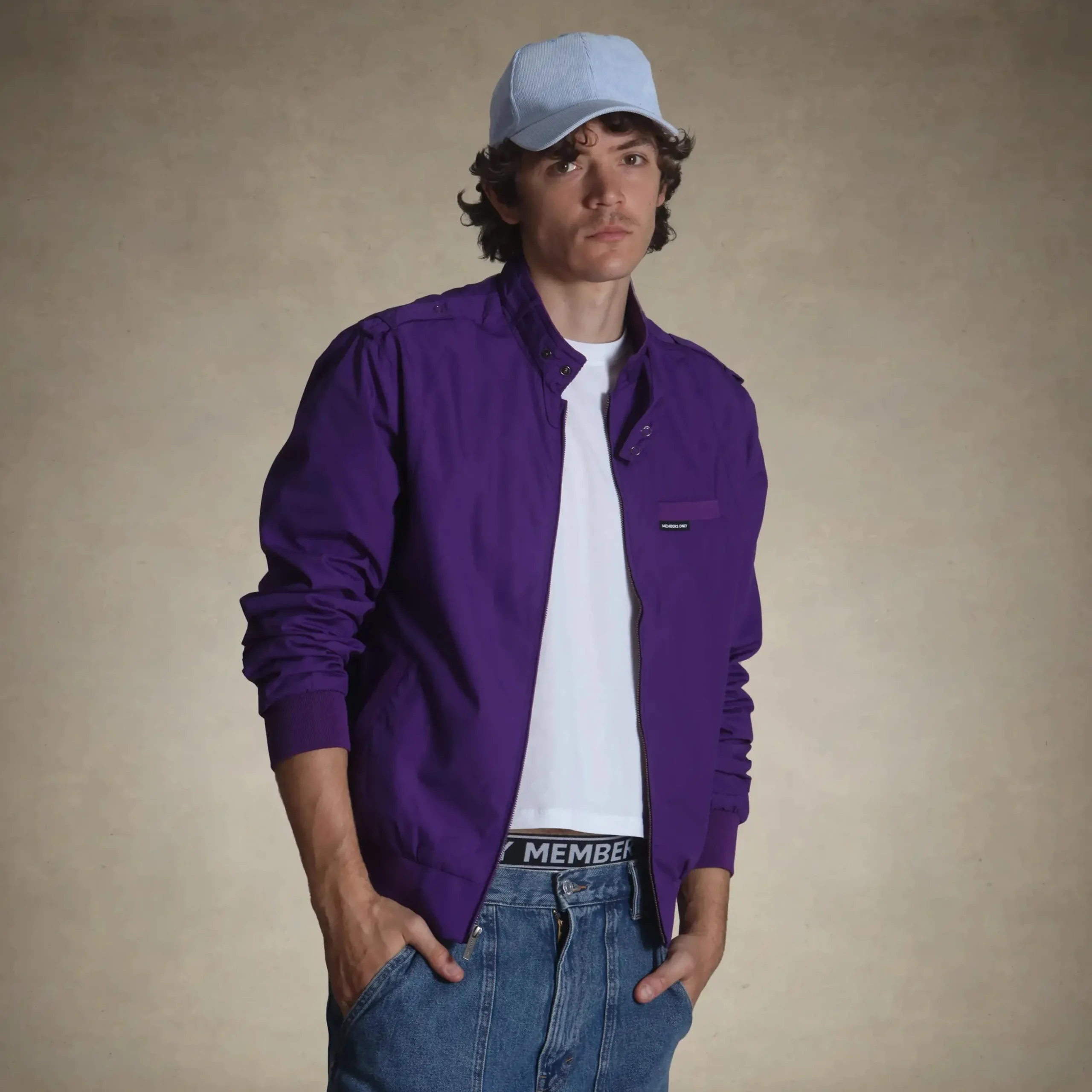 Men's Big & Tall Classic Iconic Racer Jacket