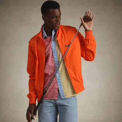Men's Big & Tall Classic Iconic Racer Jacket