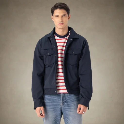 Men's Soft Shell Shirt Jacket