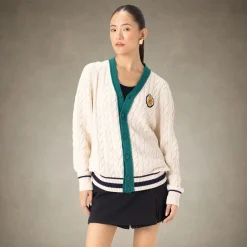 Women's Cable Knit Cardigan