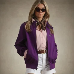 Women's Classic Iconic Racer Oversized Jacket