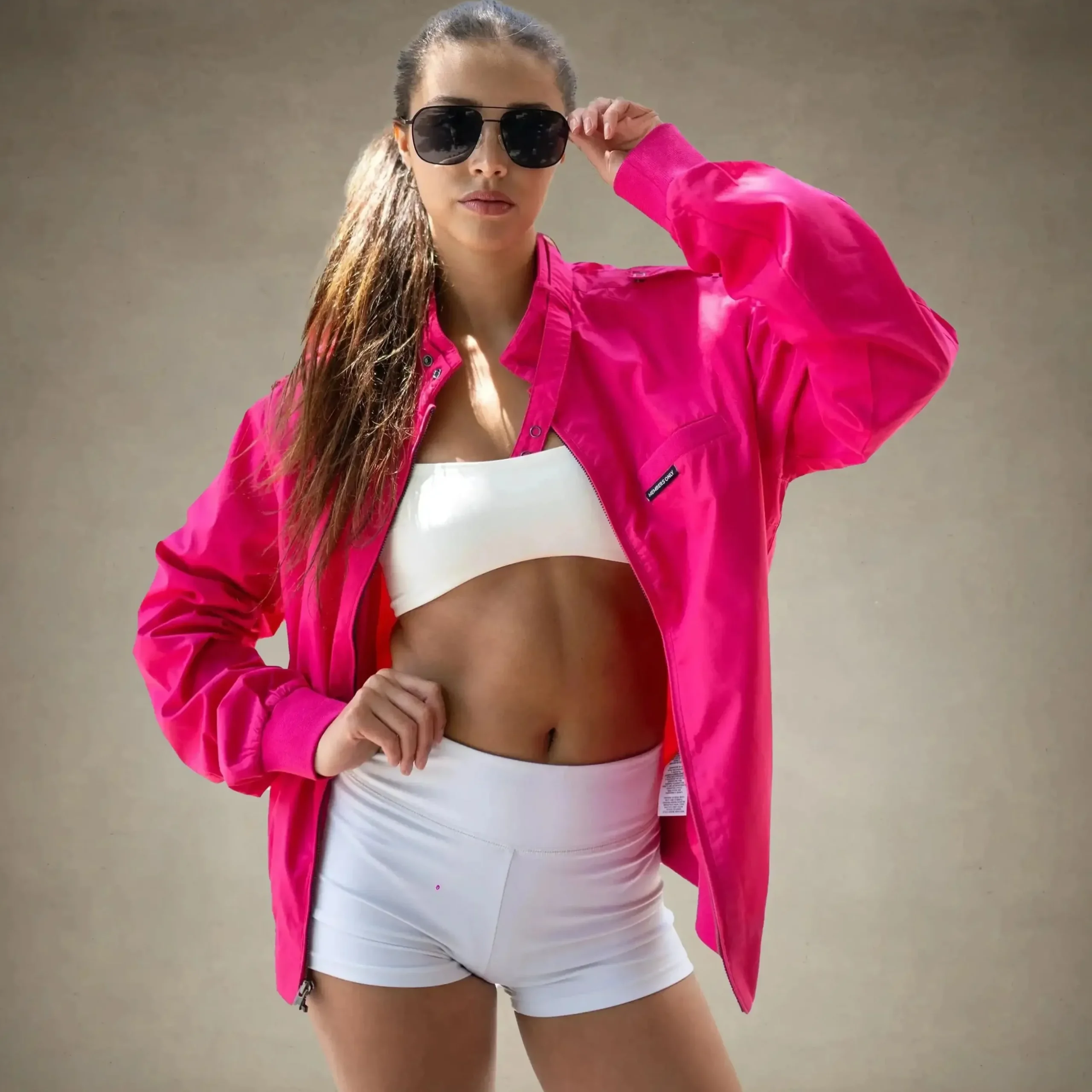 Women's Classic Iconic Racer Oversized Jacket