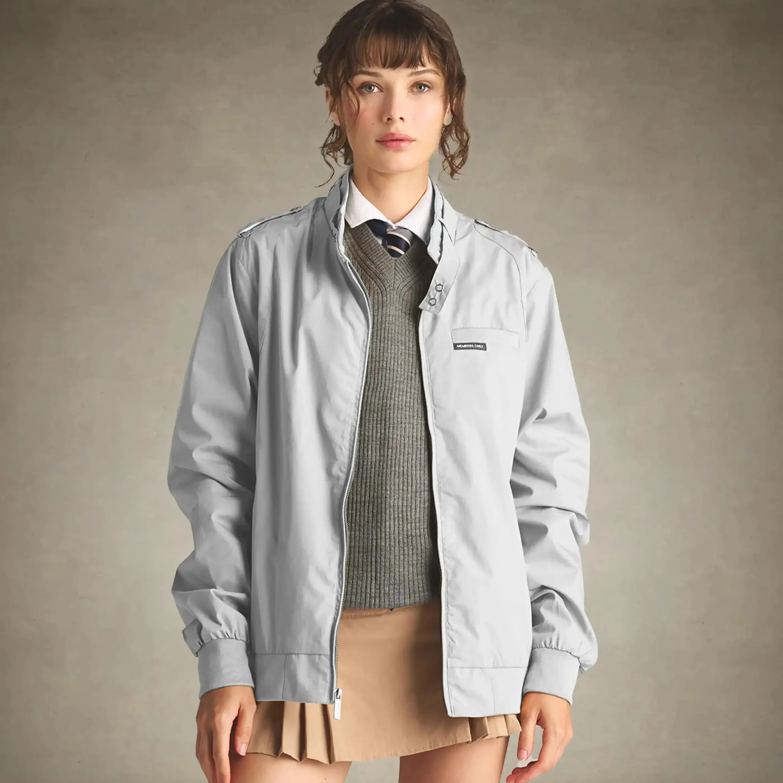 Women's Classic Iconic Racer Oversized Jacket