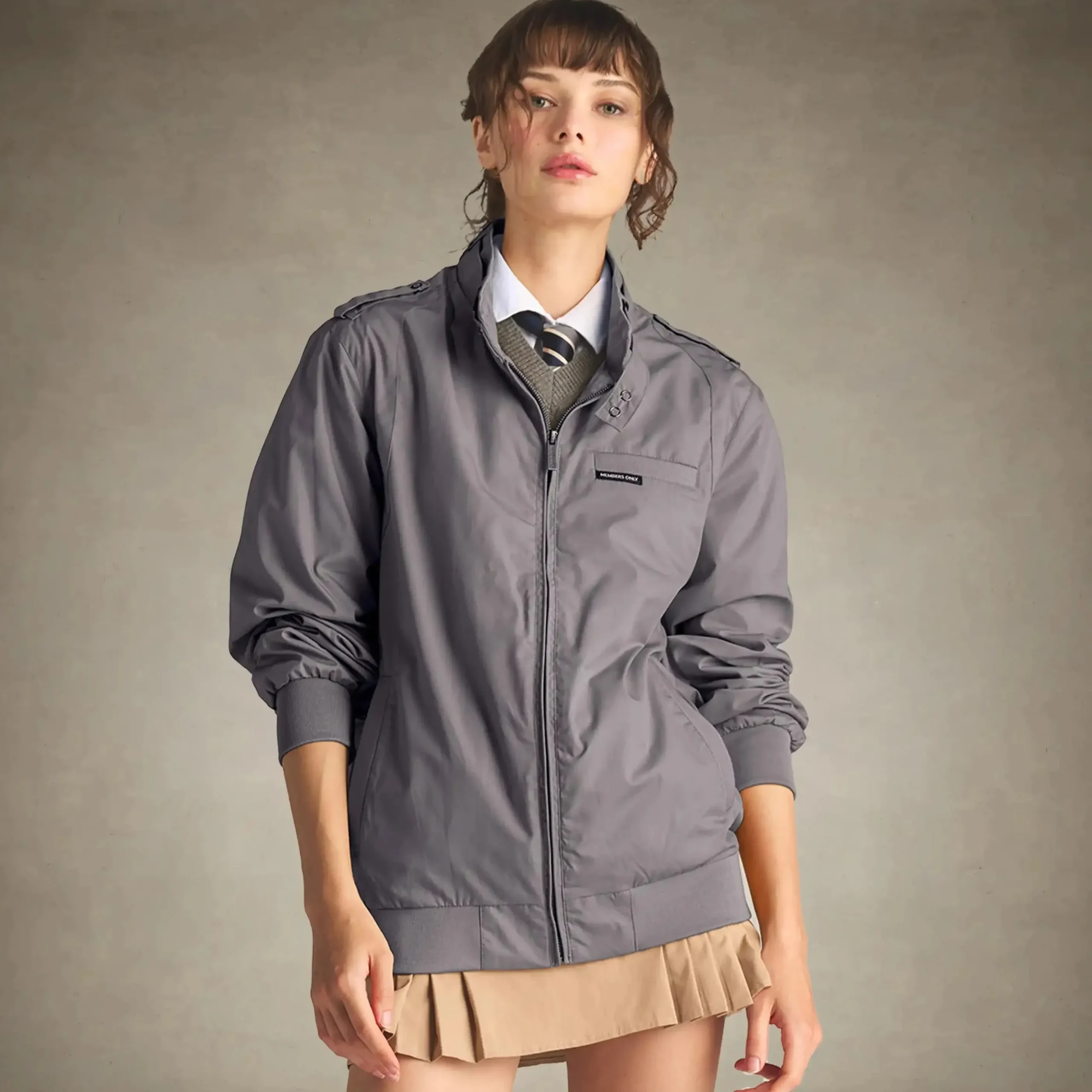 Women's Classic Iconic Racer Oversized Jacket