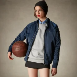 Women's Satin Bomber Jacket